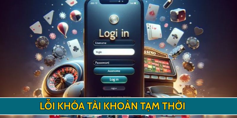 Lỗi khóa tài khoản tạm thời